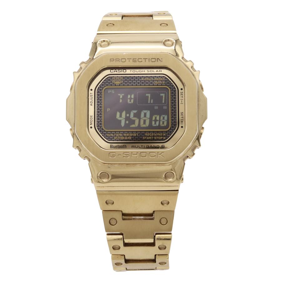 CASIO カシオ Gショック フルメタル タフソーラー 電波ソーラー ゴールド デジタル Bluetooth対応 メンズ GMW-B5000　GMW-B5000GD-9JF | CASIO