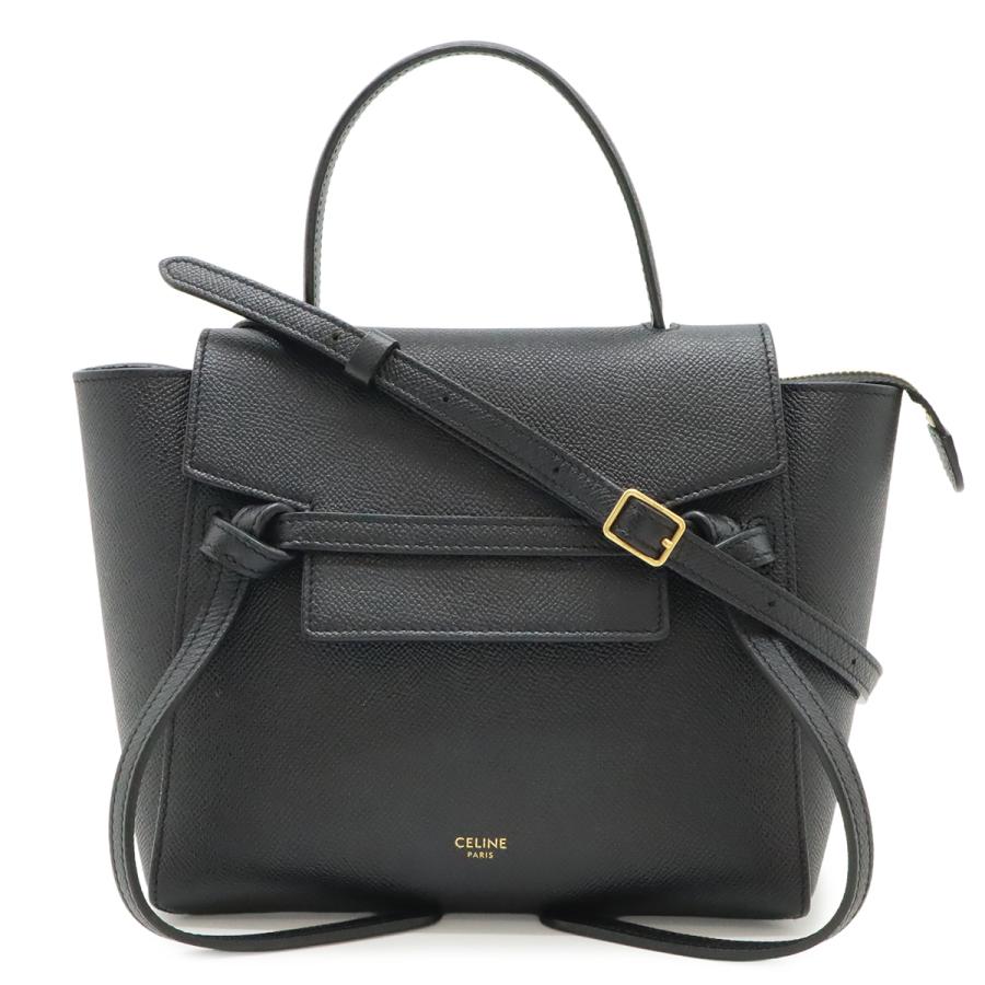 CELINE（セリーヌ） ベルトバッグ ナノ ハンドバッグ ミニバッグ 2WAY