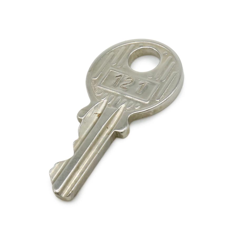 HERMES エルメス カデナ パドロック 南京錠 No.121 鍵 カギ キー付き メタル シルバー | HERMES | 04