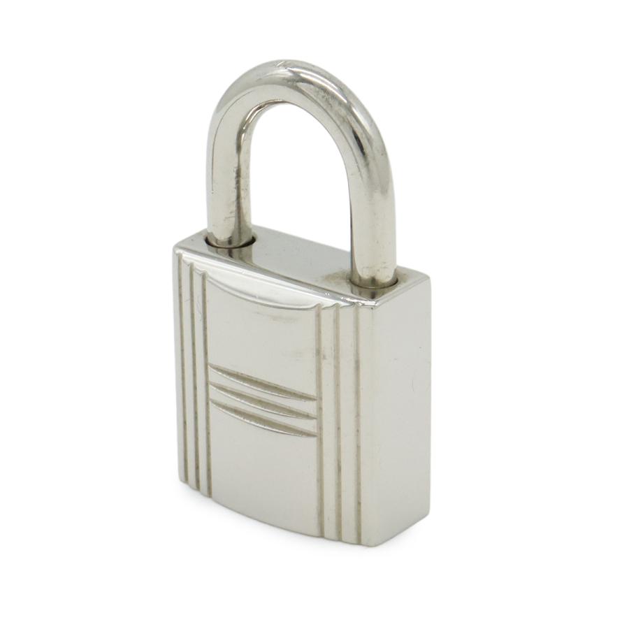 HERMES エルメス カデナ パドロック 南京錠 No.100 鍵 カギ キー付き メタル シルバー | HERMES | 02