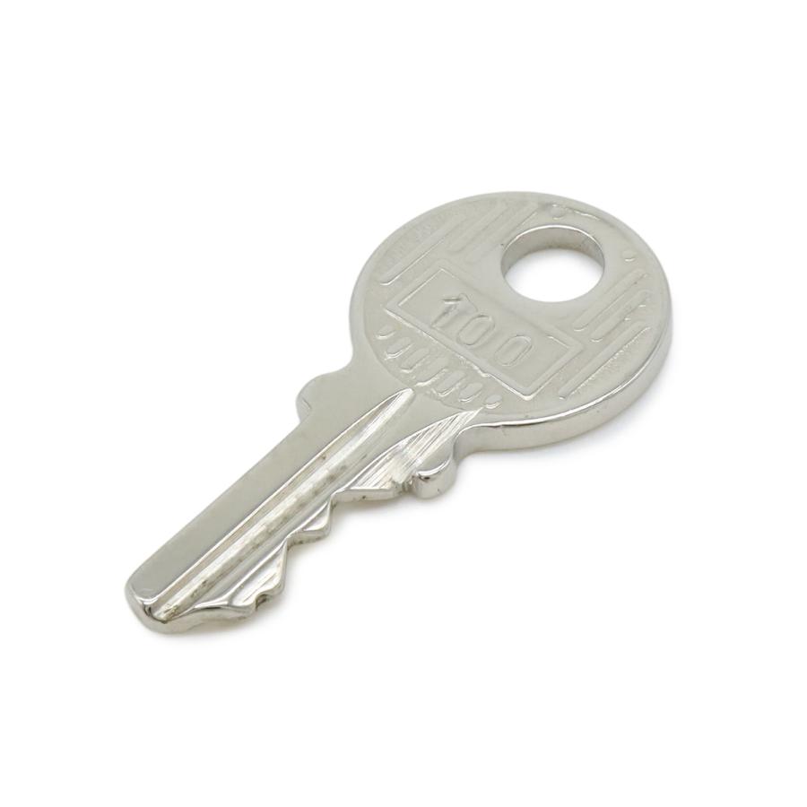 HERMES エルメス カデナ パドロック 南京錠 No.100 鍵 カギ キー付き メタル シルバー | HERMES | 04