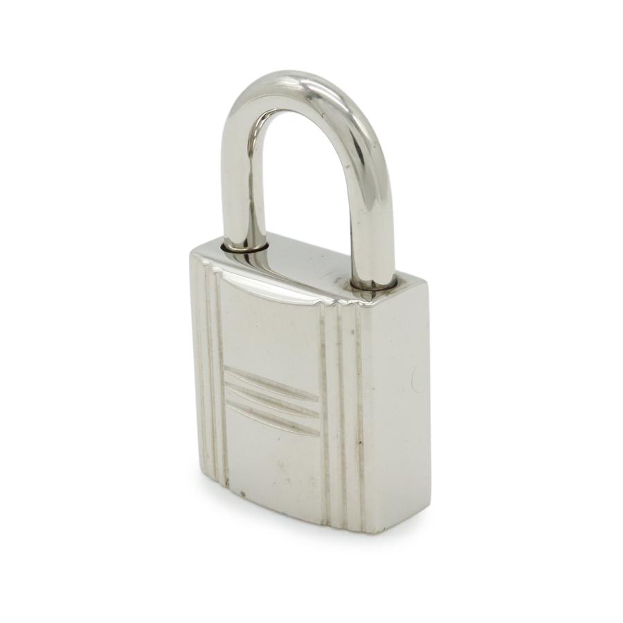 HERMES エルメス カデナ パドロック 南京錠 No.102 鍵 カギ キー付き メタル シルバー | HERMES | 02