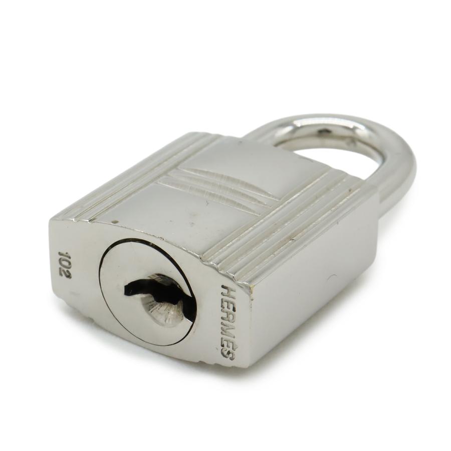 HERMES エルメス カデナ パドロック 南京錠 No.102 鍵 カギ キー付き メタル シルバー | HERMES | 03