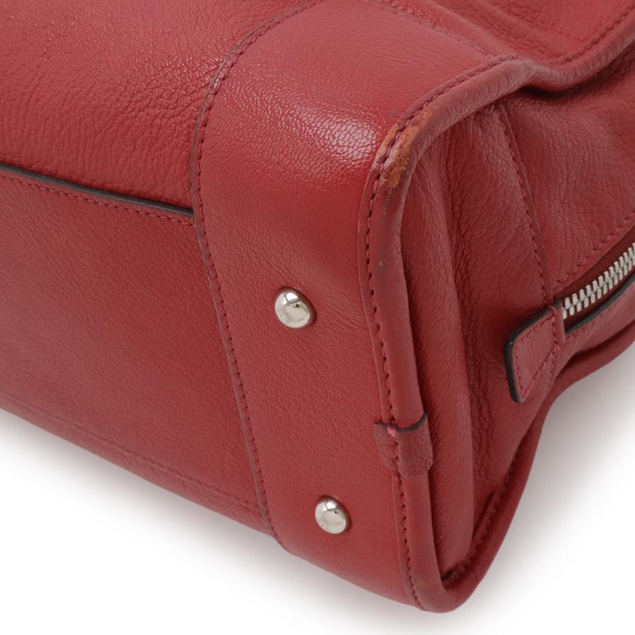 LOEWE ロエベ アマソナ28 アナグラム ハンドバッグ ミニボストンバッグ ショルダーストラップ欠品 レザー ピンク シルバー金具 | LOEWE | 02