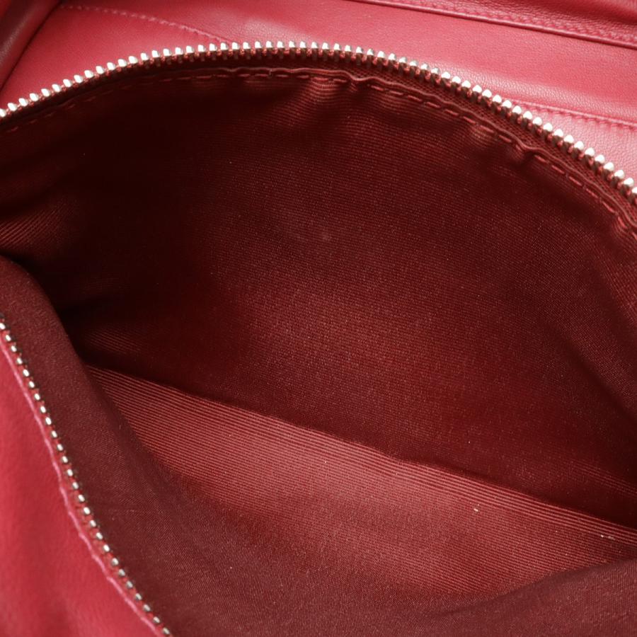 LOEWE ロエベ アマソナ28 アナグラム ハンドバッグ ミニボストンバッグ ショルダーストラップ欠品 レザー ピンク シルバー金具 | LOEWE | 08