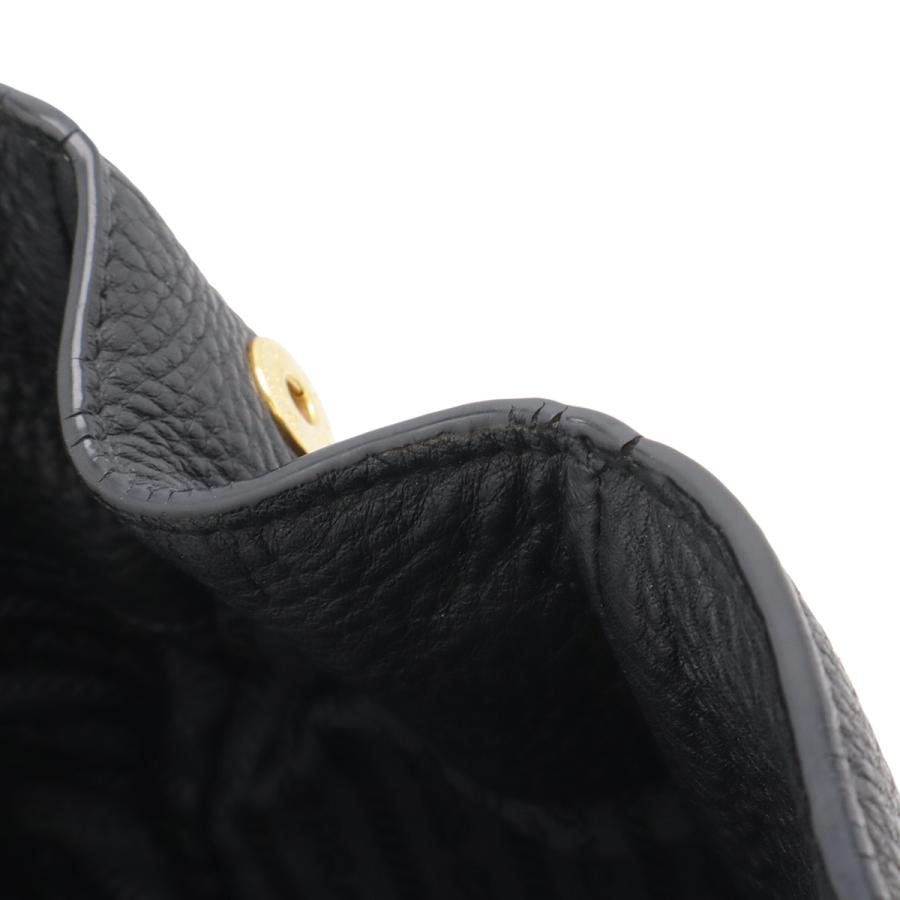 PRADA プラダ VITELLO PHENIX ハンドバッグ トートバッグ 2WAY ショルダーバッグ 斜め掛け レザー NERO ブラック 黒 ゴールド金具 1BG044 | PRADA | 06