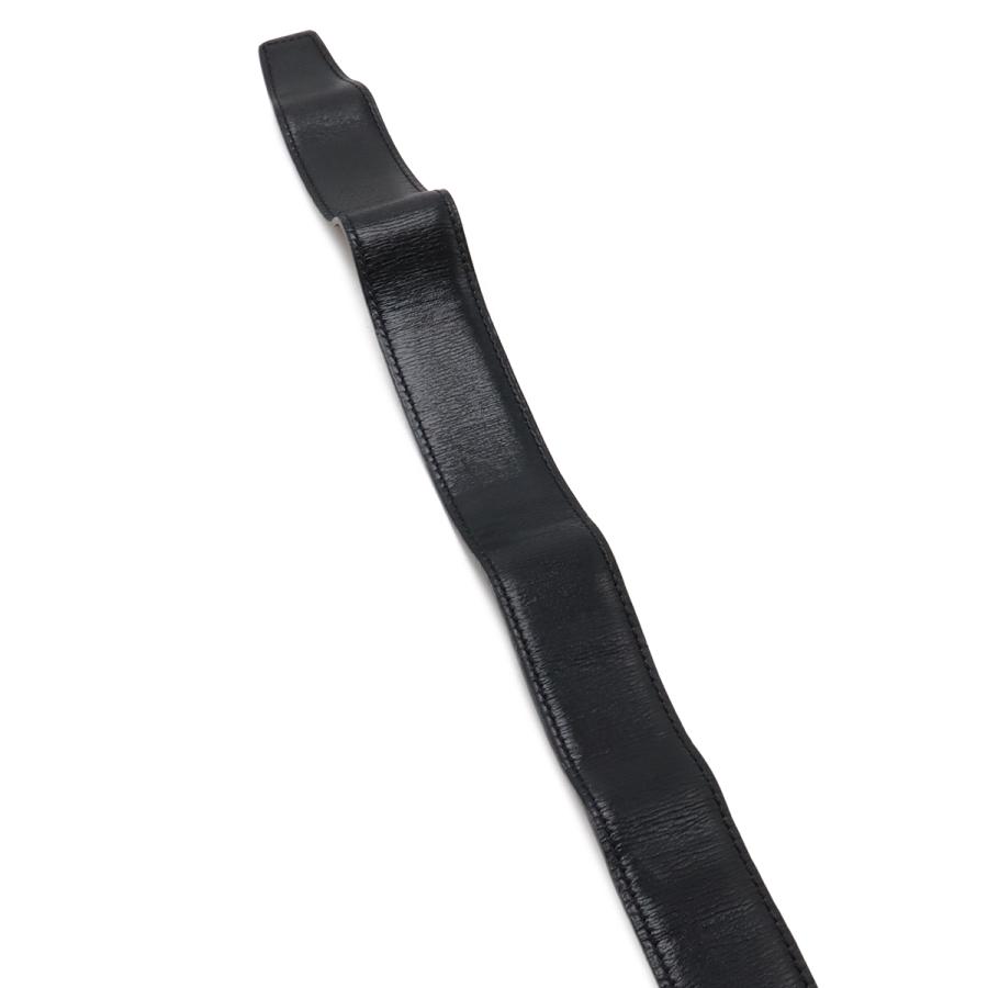 HERMES エルメス Hベルト Hバックル リバーシブル レザー ブラック 黒 ボルドー ゴールド金具 全長約97cm ○M刻印 | HERMES | 04