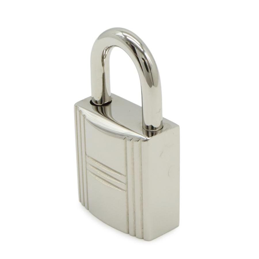 HERMES エルメス カデナ パドロック 南京錠 No.121 鍵 カギ キー付き メタル シルバー | HERMES | 02