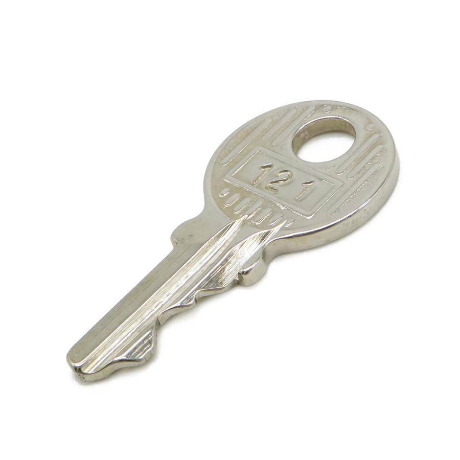 HERMES エルメス カデナ パドロック 南京錠 No.121 鍵 カギ キー付き メタル シルバー | HERMES | 04