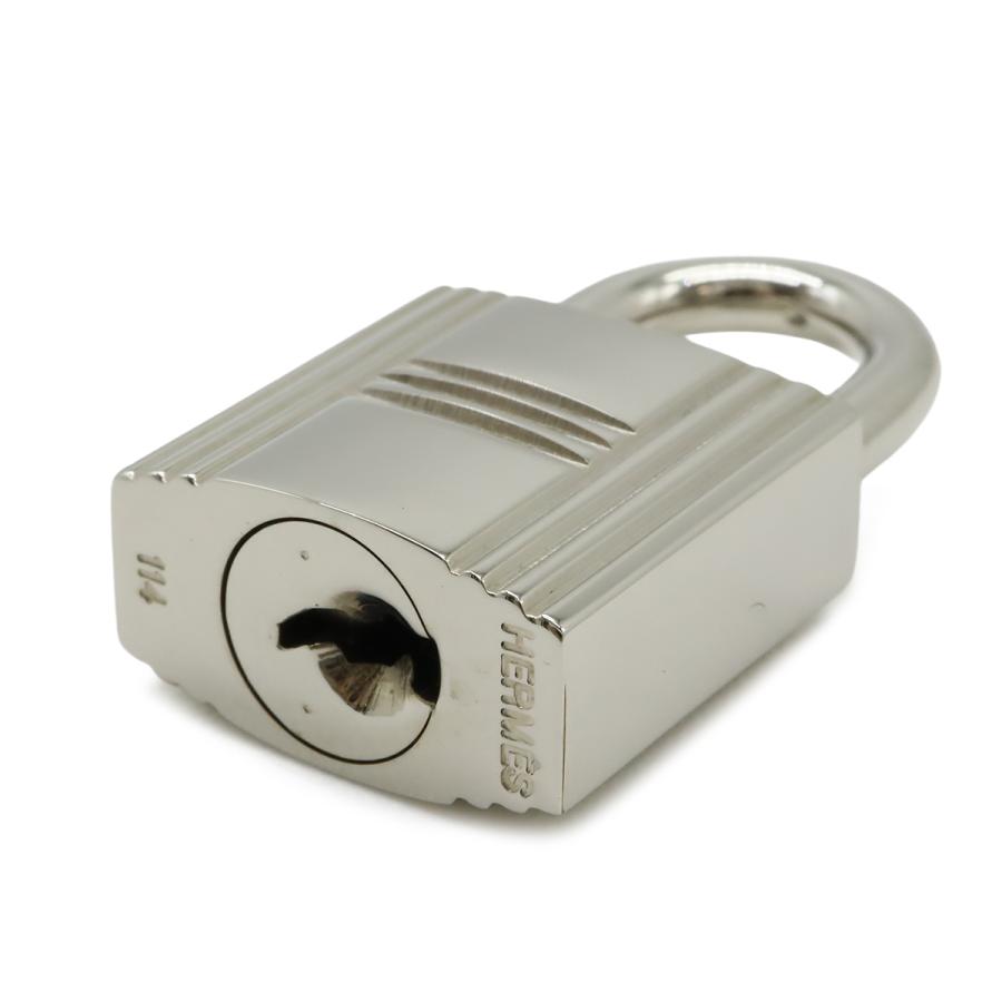 HERMES エルメス カデナ パドロック 南京錠 No.114 鍵 カギ キー付き メタル シルバー | HERMES | 03