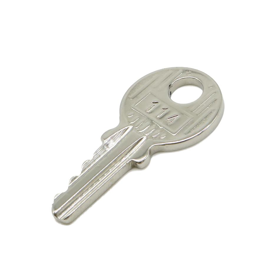 HERMES エルメス カデナ パドロック 南京錠 No.114 鍵 カギ キー付き メタル シルバー | HERMES | 04