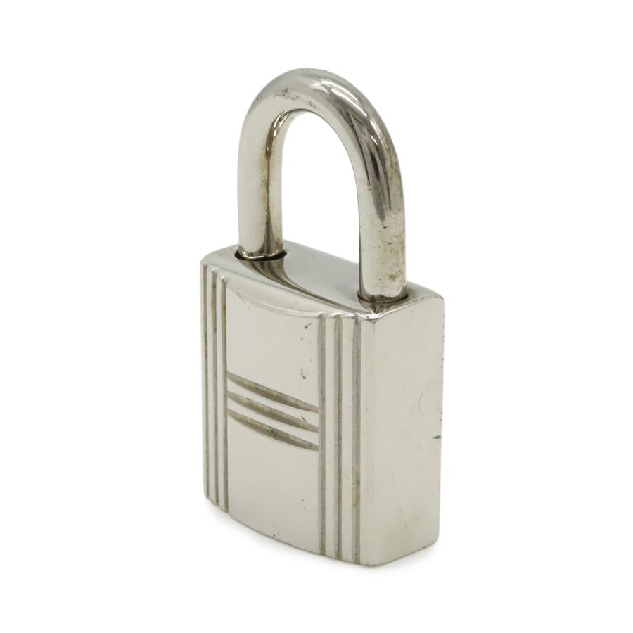 HERMES エルメス カデナ パドロック 南京錠 No.107 鍵 カギ キー付き メタル シルバー | HERMES | 02