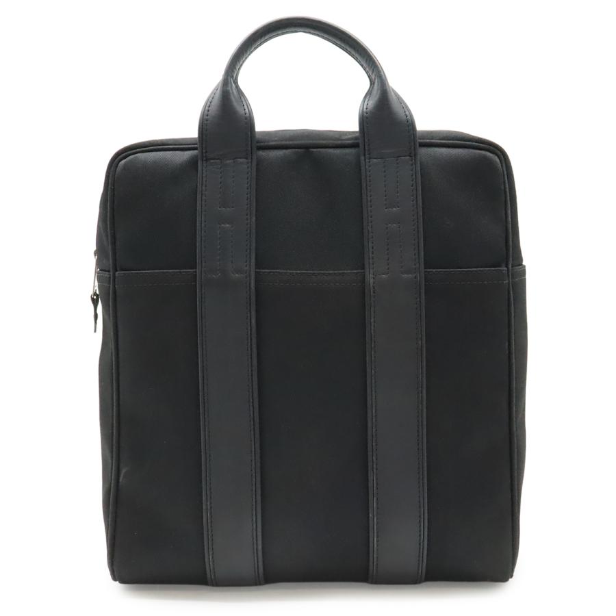 HERMES エルメス アカプルコ サックアド リュックサック バックパック 2WAY トートバッグ トワルシェブロン レザー ブラック 黒 | HERMES
