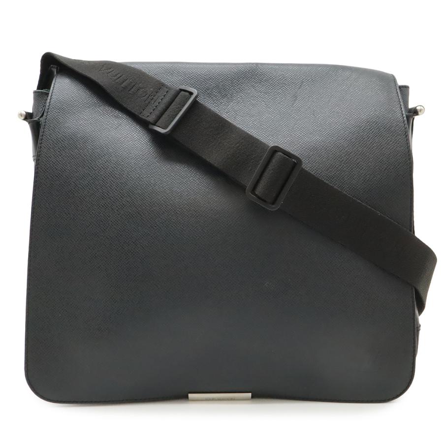 LOUIS VUITTON ルイ ヴィトン タイガ ヴィクトール ショルダーバッグ メッセンジャーバッグ レザー キャンバス アルドワーズ 黒 ブラック | LOUIS VUITTON