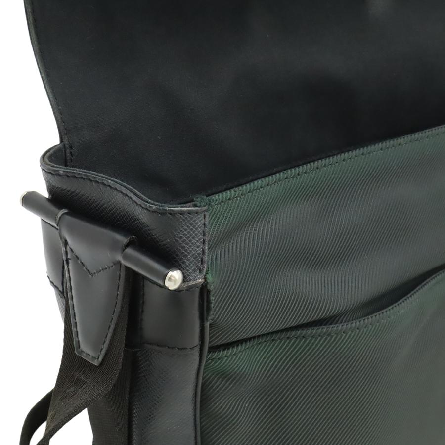 LOUIS VUITTON ルイ ヴィトン タイガ ヴィクトール ショルダーバッグ メッセンジャーバッグ レザー キャンバス アルドワーズ 黒 ブラック | LOUIS VUITTON | 08