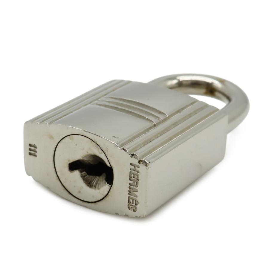 HERMES エルメス カデナ パドロック 南京錠 No.111 鍵 カギ キー付き メタル シルバー | HERMES | 04