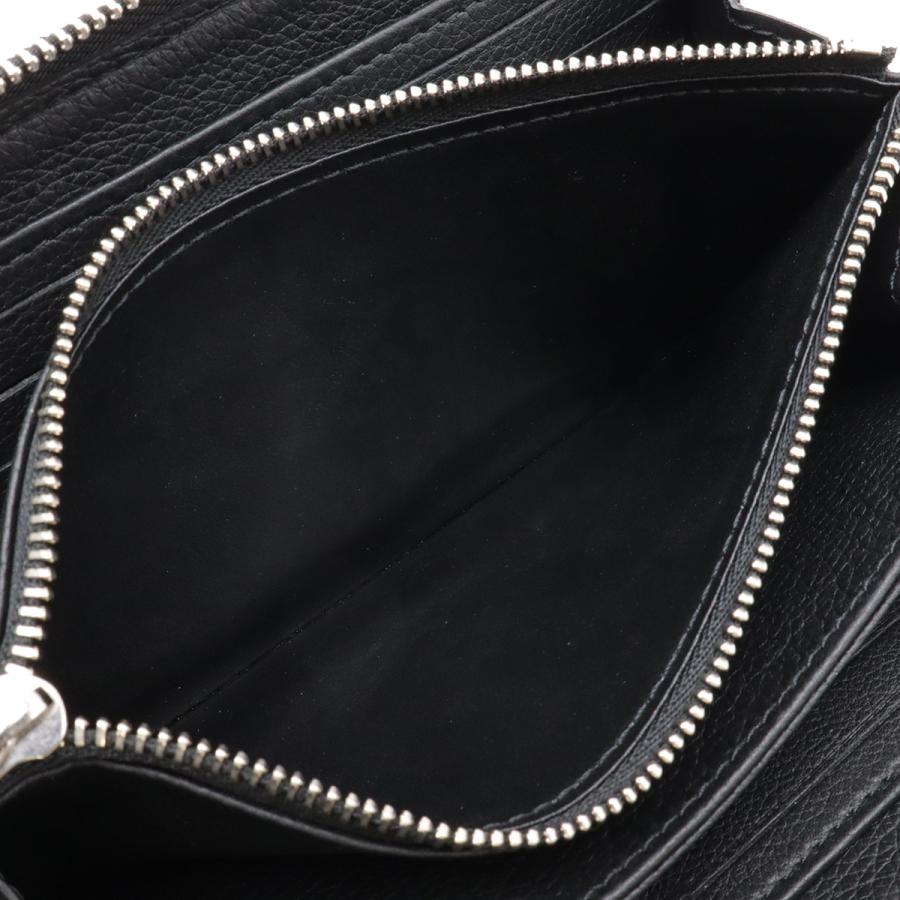 LOUIS VUITTON ルイ ヴィトン ジッピー ロックミー ロゴ ラウンドファスナー 長財布 カーフレザー ノワール 黒 ブラック シルバー金具 | LOUIS VUITTON | 06