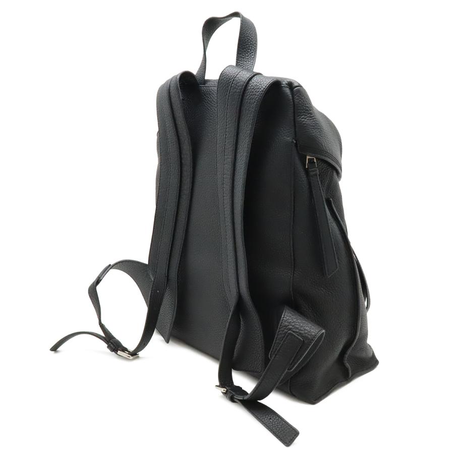 LOEWE ロエベ Tバックパック スモール リュックサック カーフスキン レザー ブラック 黒 シルバー金具 | LOEWE | 01