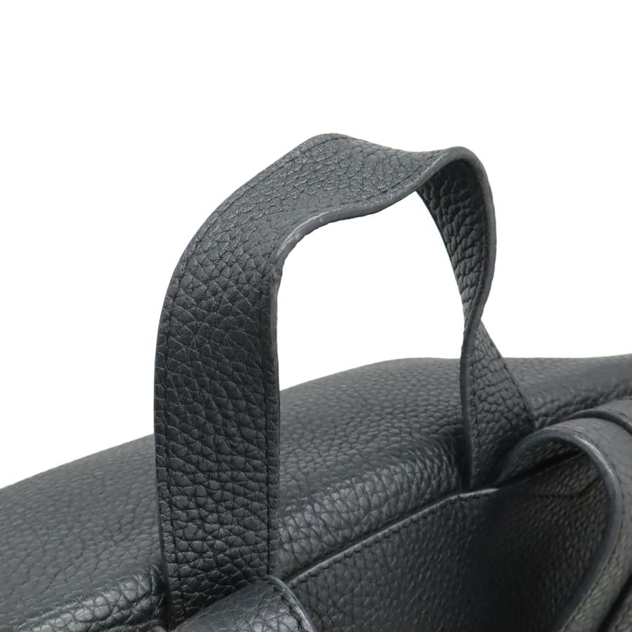 LOEWE ロエベ Tバックパック スモール リュックサック カーフスキン レザー ブラック 黒 シルバー金具 | LOEWE | 03