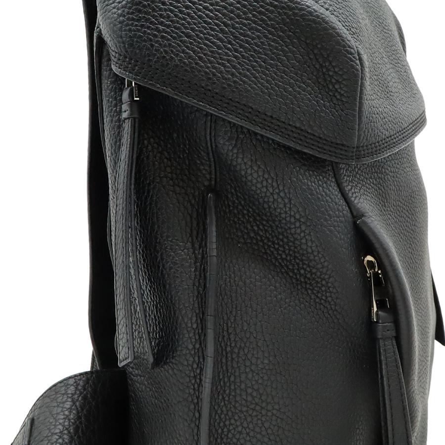 LOEWE ロエベ Tバックパック スモール リュックサック カーフスキン レザー ブラック 黒 シルバー金具 | LOEWE | 06