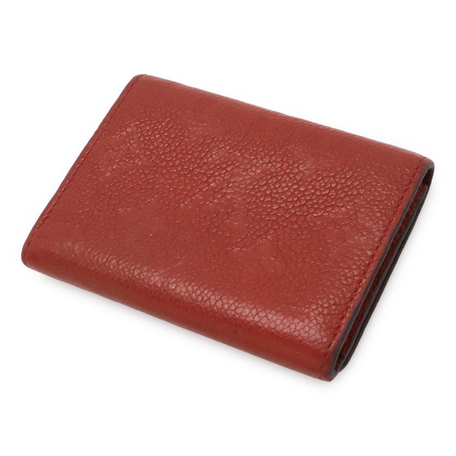 LOUIS VUITTON ルイ ヴィトン モノグラムアンプラント アンヴェロップ カルト ドゥ ヴィジット カードケース 名刺入れ スリーズ 赤 | LOUIS VUITTON | 01