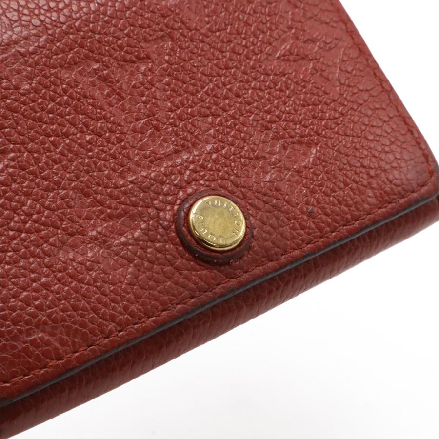 LOUIS VUITTON ルイ ヴィトン モノグラムアンプラント アンヴェロップ カルト ドゥ ヴィジット カードケース 名刺入れ スリーズ 赤 | LOUIS VUITTON | 03