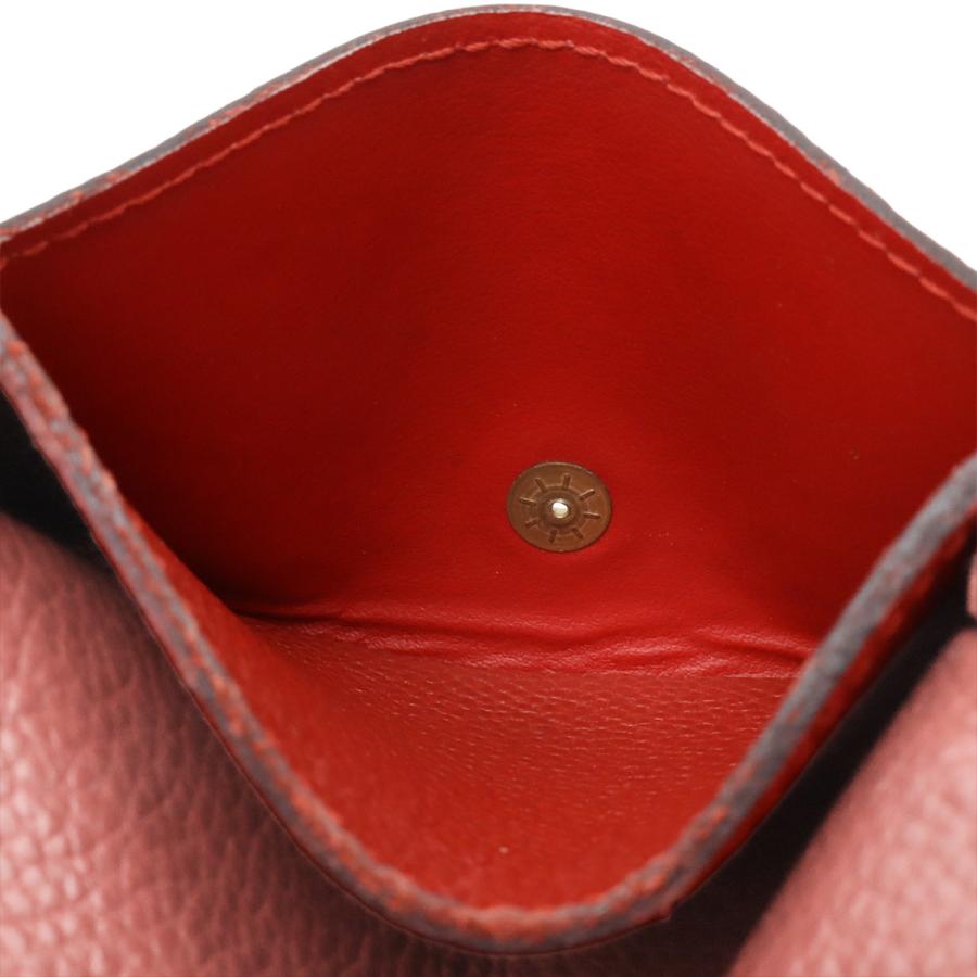LOUIS VUITTON ルイ ヴィトン モノグラムアンプラント アンヴェロップ カルト ドゥ ヴィジット カードケース 名刺入れ スリーズ 赤 | LOUIS VUITTON | 05