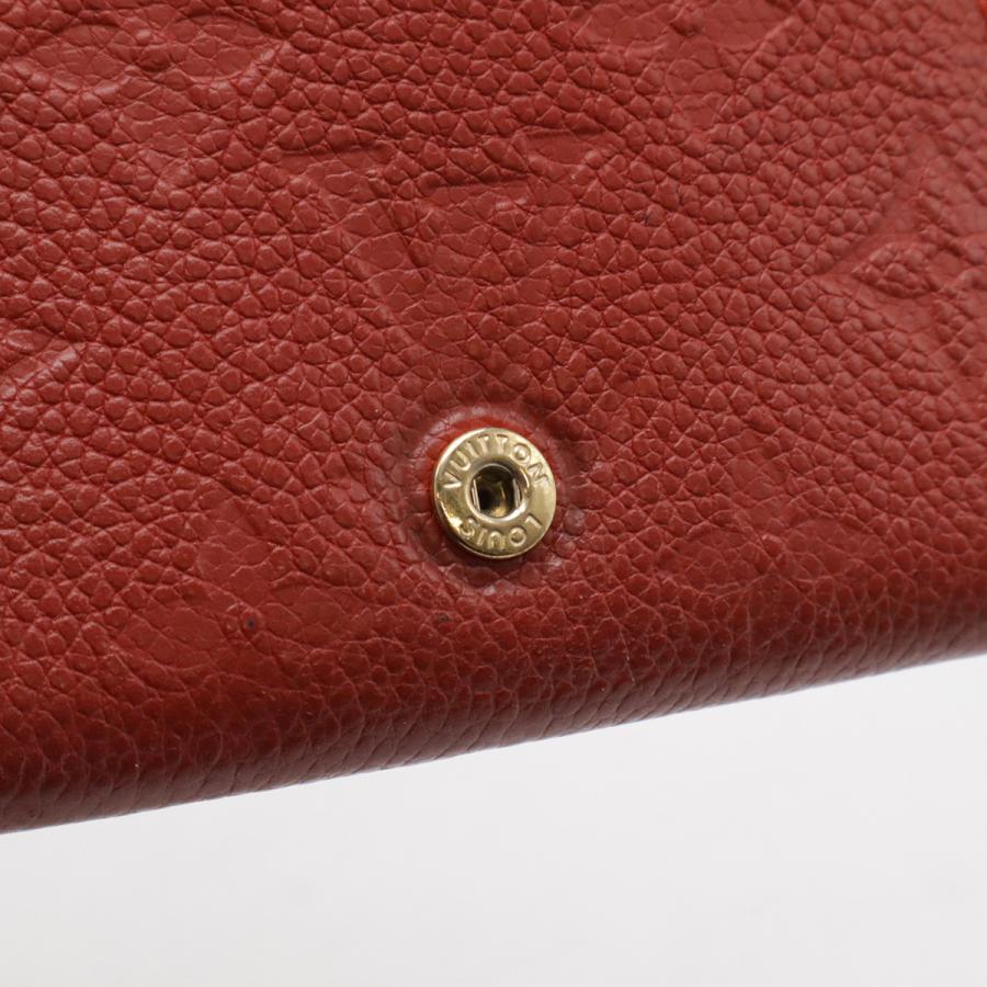 LOUIS VUITTON ルイ ヴィトン モノグラムアンプラント アンヴェロップ カルト ドゥ ヴィジット カードケース 名刺入れ スリーズ 赤 | LOUIS VUITTON | 07