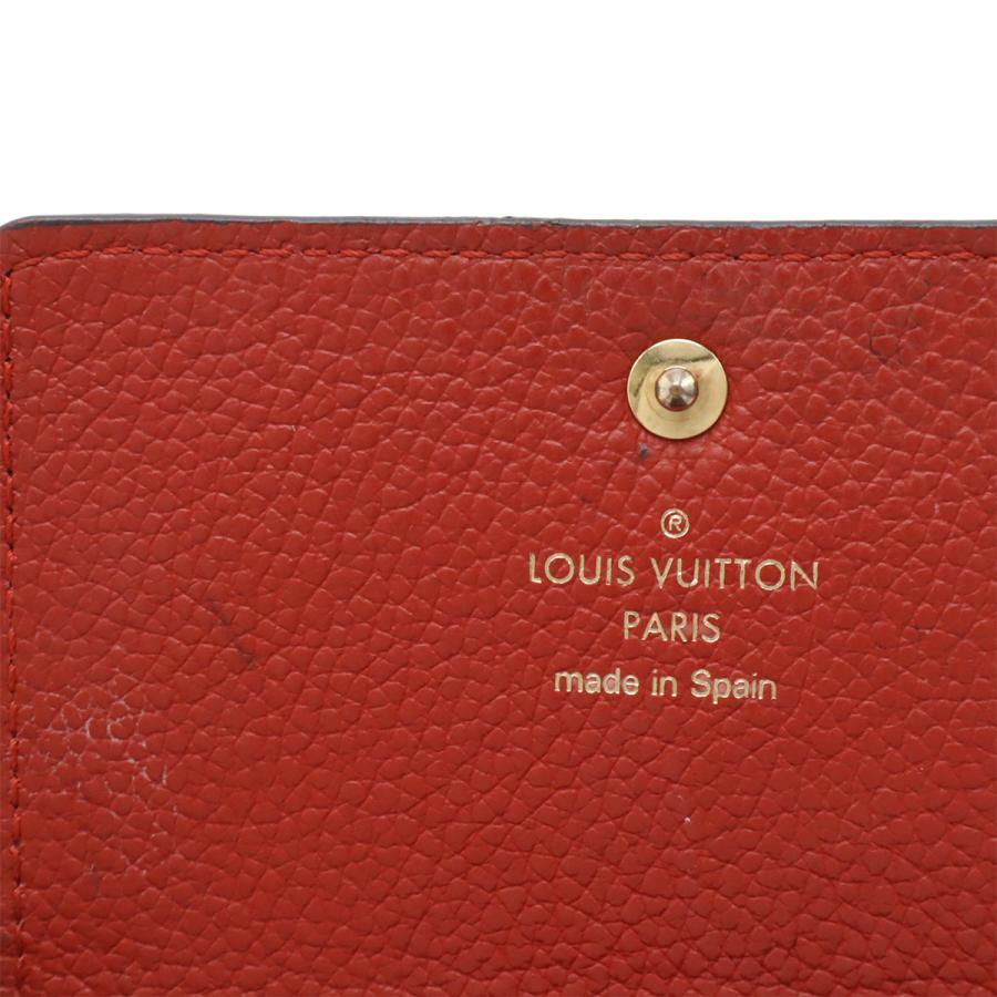 LOUIS VUITTON ルイ ヴィトン モノグラムアンプラント アンヴェロップ カルト ドゥ ヴィジット カードケース 名刺入れ スリーズ 赤 | LOUIS VUITTON | 08