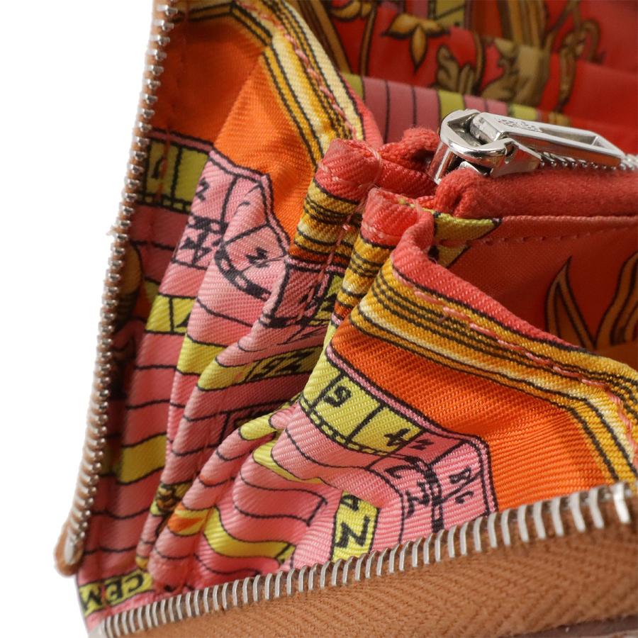 HERMES エルメス アザップシルクイン コンパクト コインケース 小銭入れ コインパース ラウンドファスナー ヴォーエプソン コニャック | HERMES | 06