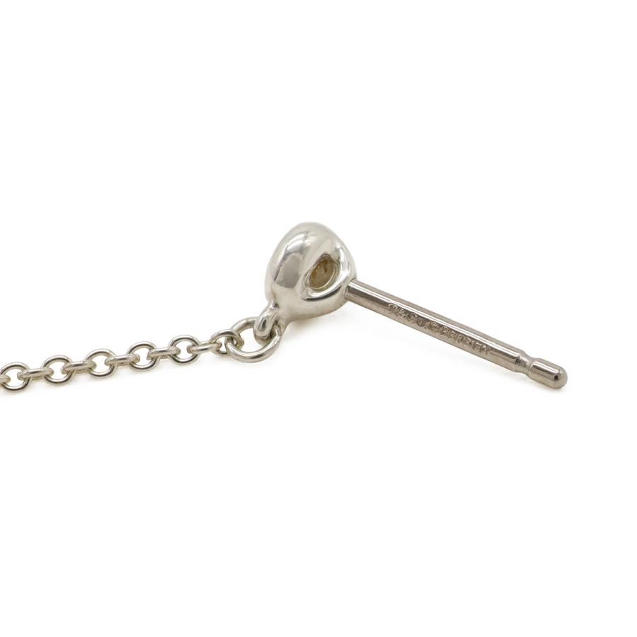 TIFFANY&Co. ティファニー エルサ ペレッティ ダイヤモンド バイザヤード オープンハート ピアス スイングピアス チェーン SV925 Ag925 | TIFFANY&Co. | 05