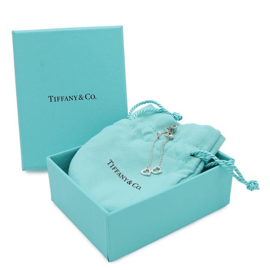 TIFFANY&Co. ティファニー エルサ ペレッティ ダイヤモンド バイザヤード オープンハート ピアス スイングピアス チェーン SV925 Ag925 | TIFFANY&Co. | 06