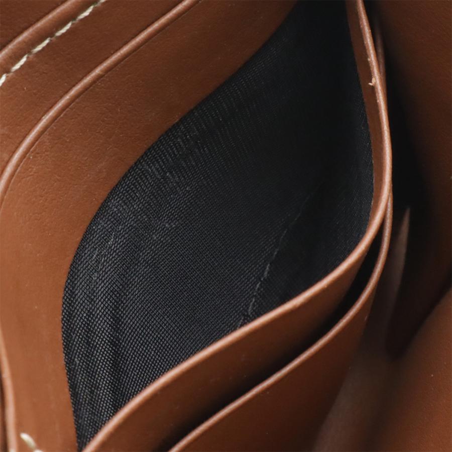 BURBERRY バーバリー ホースフェリープリント エルモア ラウンドファスナー 長財布 キャンバス レザー ベージュ ブラック 黒 | BURBERRY | 08