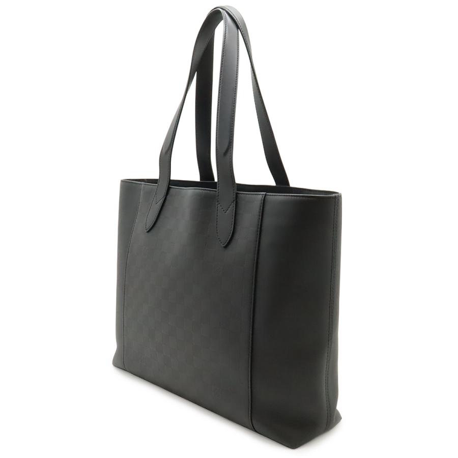 LOUIS VUITTON ルイ ヴィトン ダミエアンフィニ カバ ヴォワヤージュ トートバッグ ショルダーバッグ レザー オニキス 黒 ブラック | LOUIS VUITTON | 01