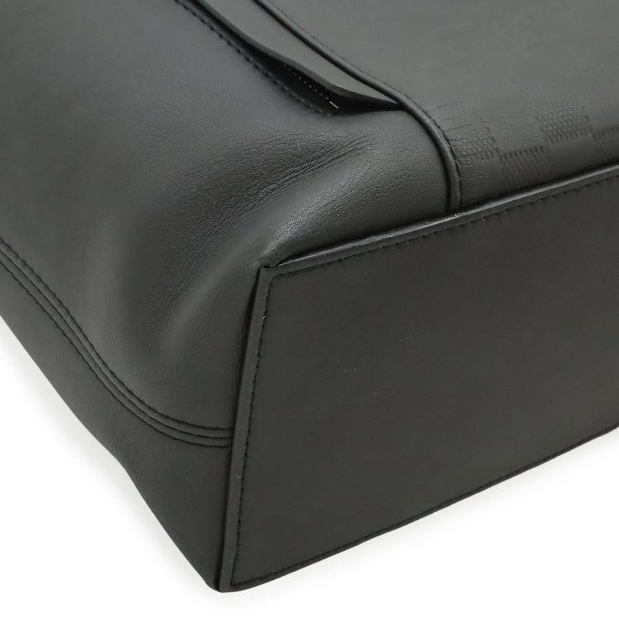 LOUIS VUITTON ルイ ヴィトン ダミエアンフィニ カバ ヴォワヤージュ トートバッグ ショルダーバッグ レザー オニキス 黒 ブラック | LOUIS VUITTON | 02