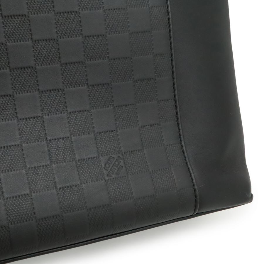 LOUIS VUITTON ルイ ヴィトン ダミエアンフィニ カバ ヴォワヤージュ トートバッグ ショルダーバッグ レザー オニキス 黒 ブラック | LOUIS VUITTON | 07