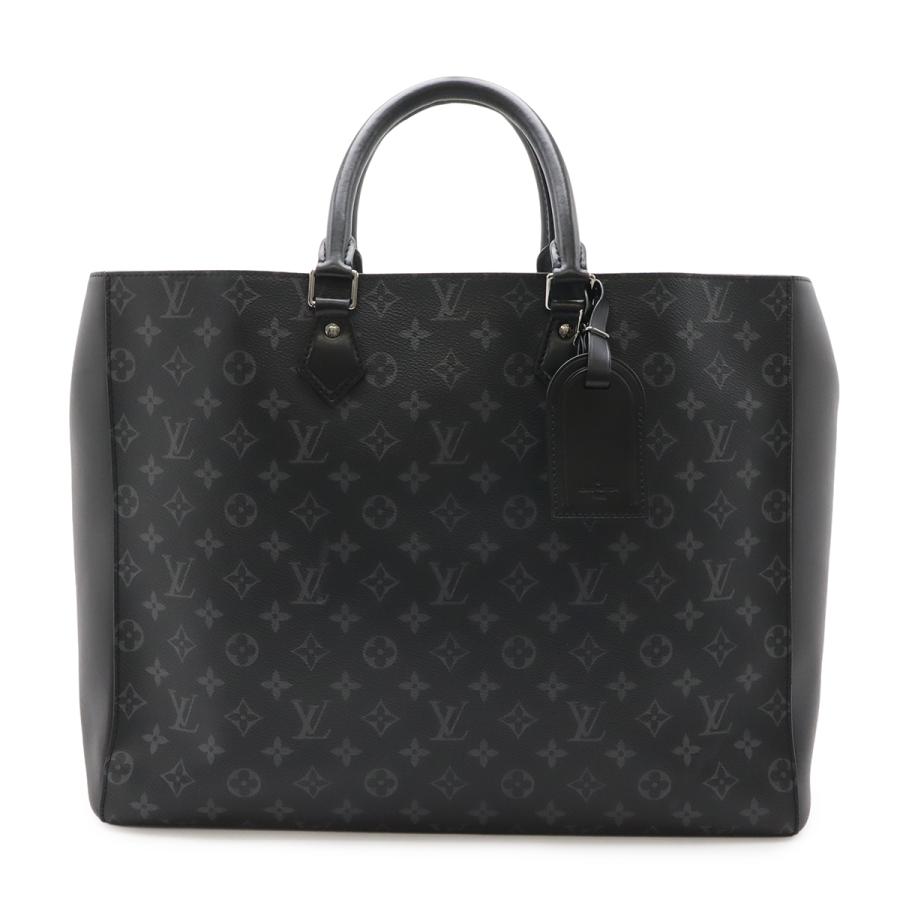 LOUIS VUITTON ルイ ヴィトン モノグラムエクリプス グラン サック トートバッグ ラージトート ビジネスバッグ ポーチ付き M44733 LOUIS VUITTON（ルイ・ヴィトン） ルイ ヴィトン モノグラムエクリプス