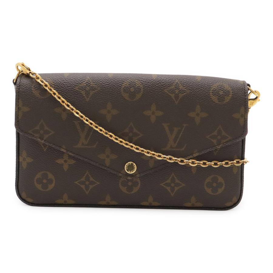 LOUIS VUITTON ルイ ヴィトン モノグラム ポシェット フェリシー フェリーチェ ショルダーバッグ 2WAY クラッチ フューシャ ケース欠品 | LOUIS VUITTON