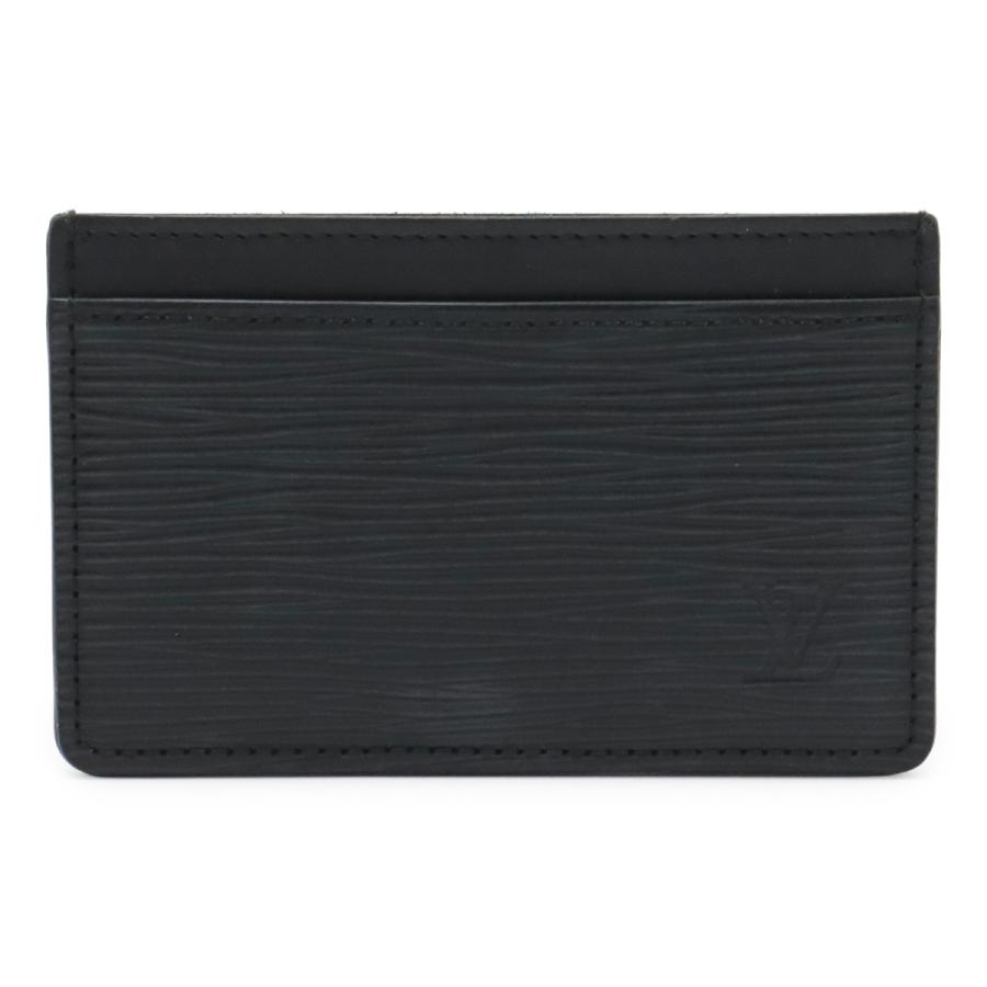 LOUIS VUITTON ルイ ヴィトン エピ ポルトカルト サーンプル カードケース パスケース 名刺入れ ノワール 黒 ブラック M63512 | LOUIS VUITTON
