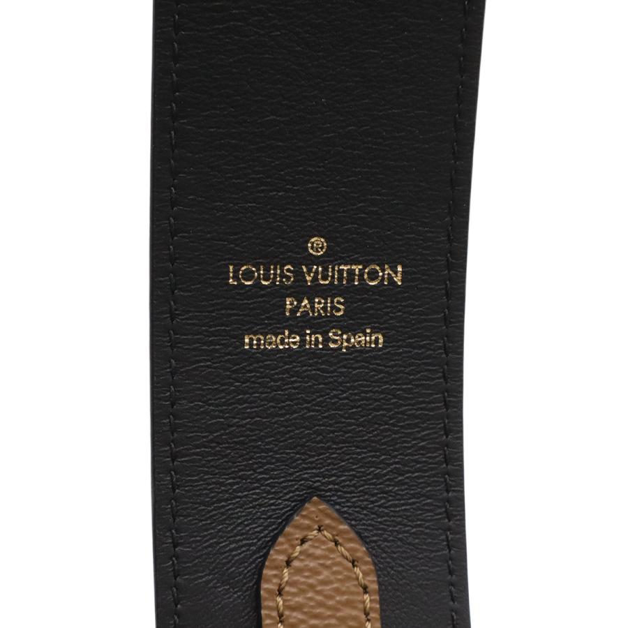 LOUIS VUITTON ルイ ヴィトン モノグラムリバース ショルダーストラップ 調節不可 ブラウン ライトブラウン シルバー金具 J02549 | LOUIS VUITTON | 04