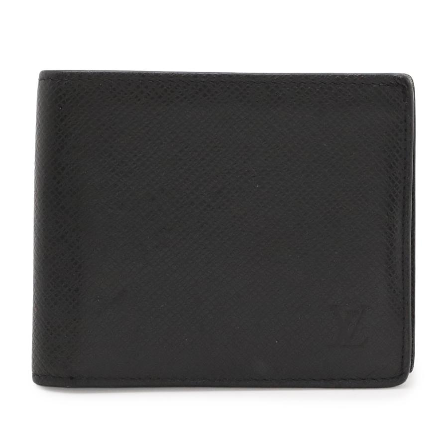 LOUIS VUITTON ルイ ヴィトン タイガ ポルトフォイユ マルコNM 2つ折財布 二つ折り財布 レザー ノワール 黒 ブラック M30865 | LOUIS VUITTON