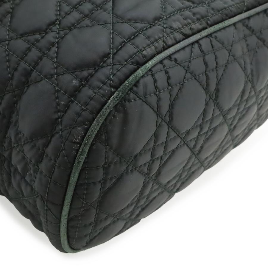 Christian Dior クリスチャン ディオール カナージュ トートバッグ 2WAY チェーンショルダー ショルダーバッグ レザー ブラック 黒 | Christian Dior | 02