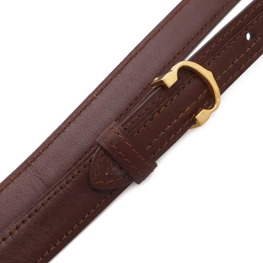 Cartier カルティエ マスト ドゥ カルティエ マストライン Cバックル ベルト レザー ボルドー ゴールド金具 実寸約#67.5 | Cartier | 02