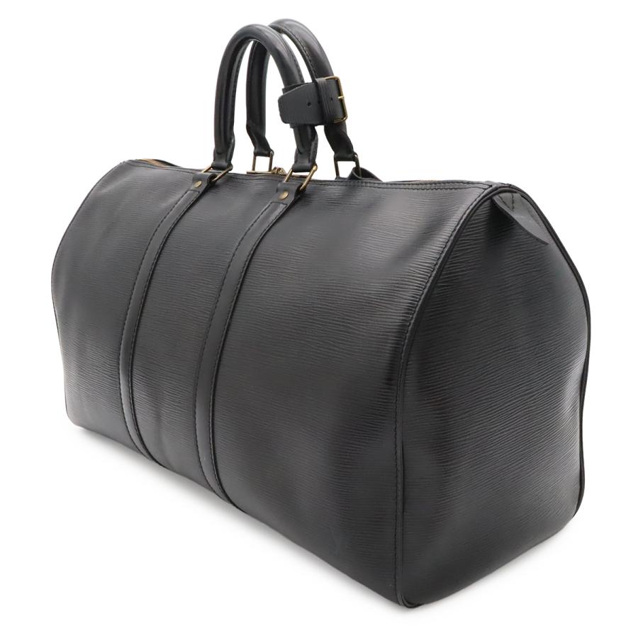 LOUIS VUITTON ルイ ヴィトン エピ キーポル45 ボストンバッグ 旅行用カバン レザー ノワール 黒 ブラック ゴールド金具 M42972 | LOUIS VUITTON | 01