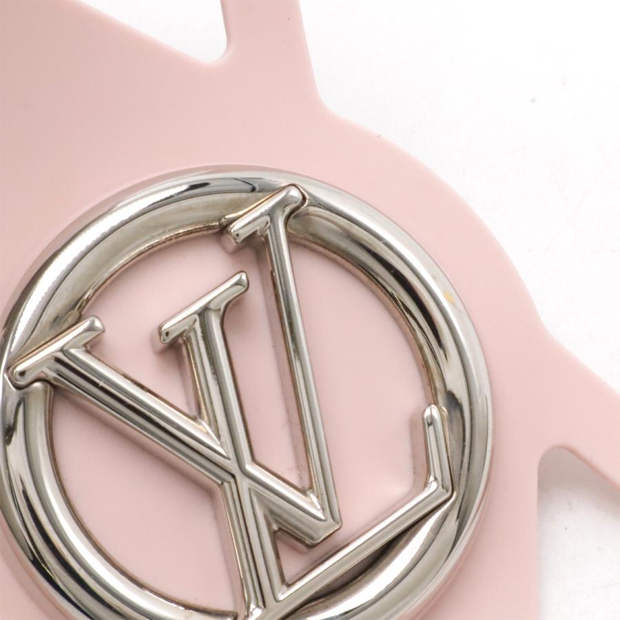 LOUIS VUITTON ルイ ヴィトン モノグラム フォンホルダー ルイーズ iPhone スマホ 携帯 アクセサリー シリコン ピンク シルバー金具 | LOUIS VUITTON | 02