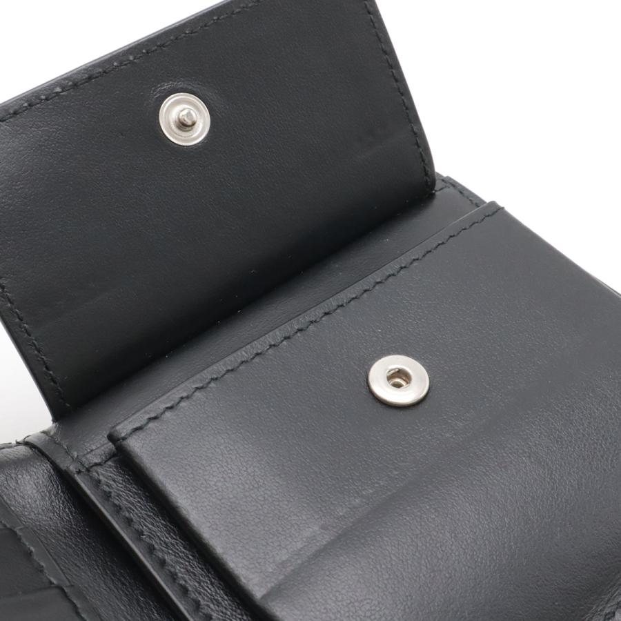 BOTTEGA VENETA ボッテガ ヴェネタ ボッテガベネタ カセット マキシイントレチャート 2つ折財布 二つ折り財布 レザー ブラック 黒 749455 | BOTTEGA VENETA | 05