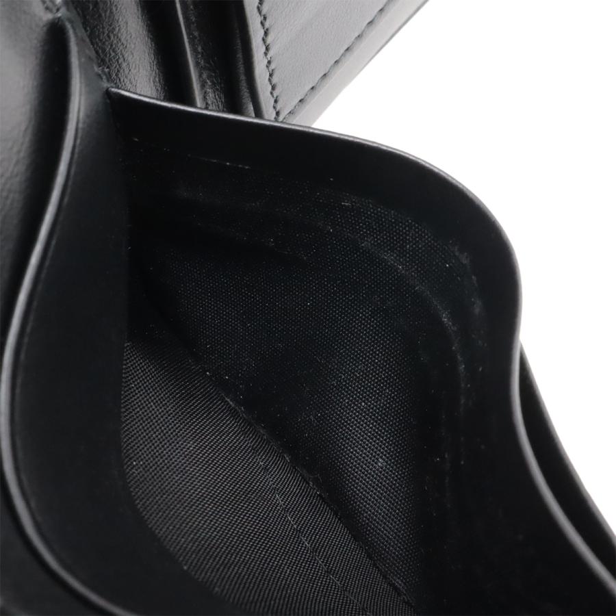BOTTEGA VENETA ボッテガ ヴェネタ ボッテガベネタ カセット マキシイントレチャート 2つ折財布 二つ折り財布 レザー ブラック 黒 749455 | BOTTEGA VENETA | 07