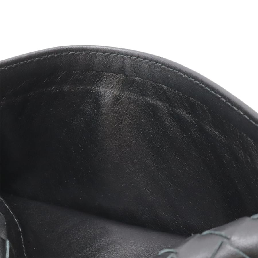 BOTTEGA VENETA ボッテガ ヴェネタ ボッテガベネタ イントレチャート 2つ折長財布 二つ折り長札入れ レザー ブラック 黒 120697 | BOTTEGA VENETA | 07