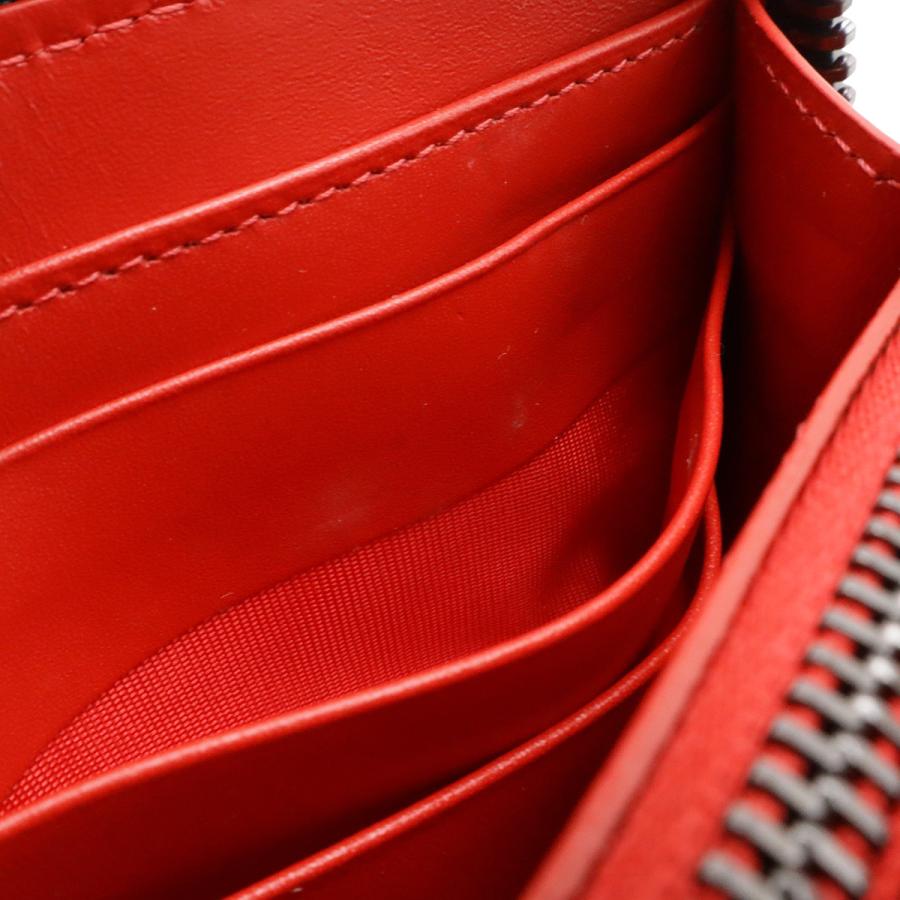Christian Louboutin クリスチャン ルブタン パネトーネ ラウンドファスナー 長財布 スパイクスタッズ カラースタッズ レザー ブラック | Christian Louboutin | 06