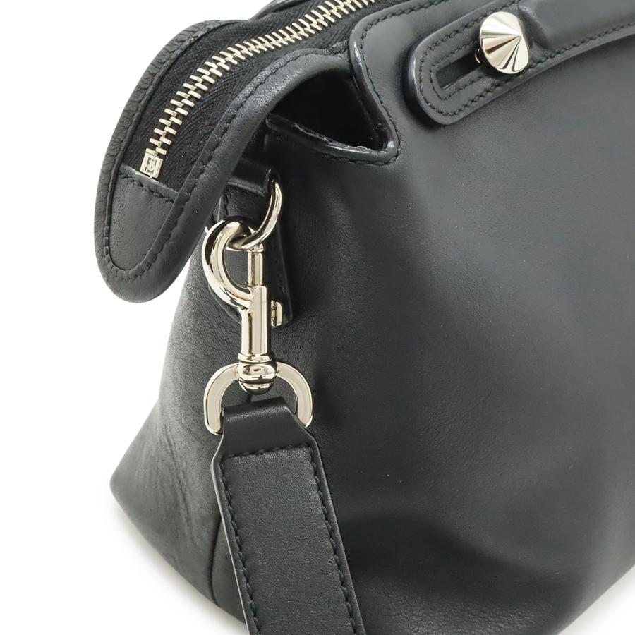 FENDI フェンディ BY THE WAY バイザウェイ ミディアム ハンドバッグ 2WAY ショルダーバッグ レザー ブラック 黒 シルバー金具 8BL146 | FENDI | 03